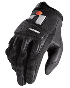 Icon Super-Duty Black Gloves